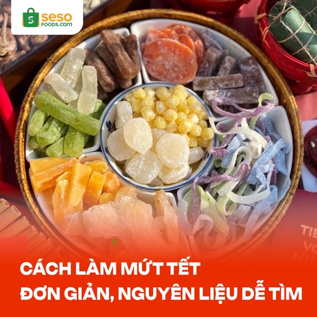 Hướng dẫn cách làm mứt Tết ngon và dễ làm với nguyên liệu dễ tìm ...