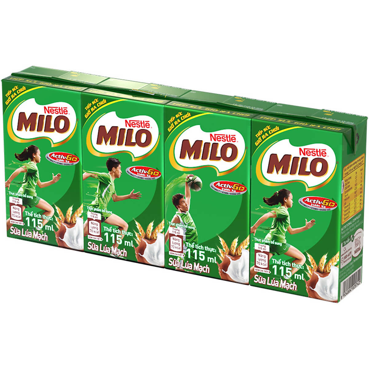 Sữa Milo hộp giấy