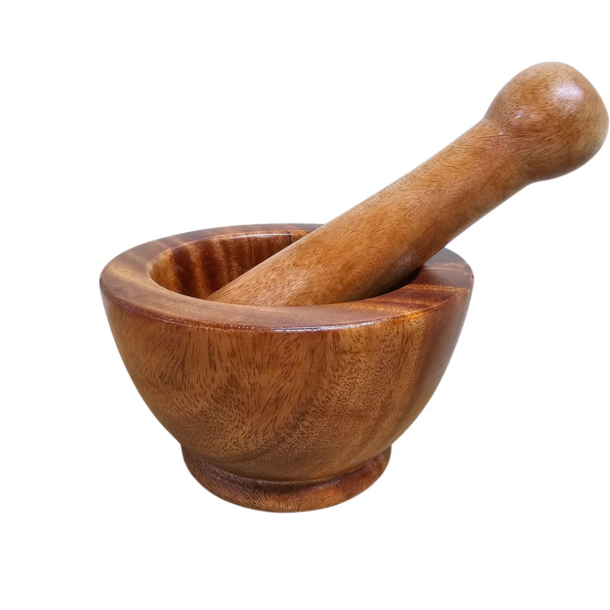 Bộ Cối Chày Gỗ Xà Cừ Ohi@ma (Ohiama)
