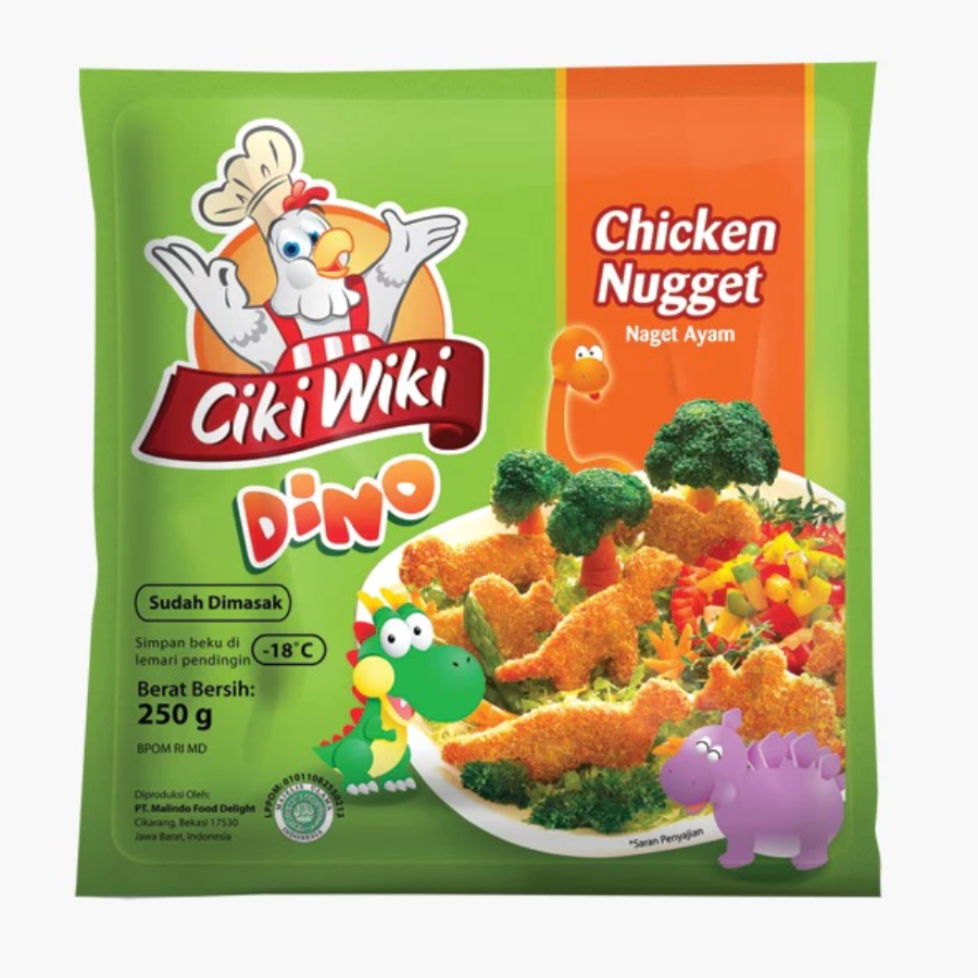 Ciki Wiki Dino Chicken Nugget 500g