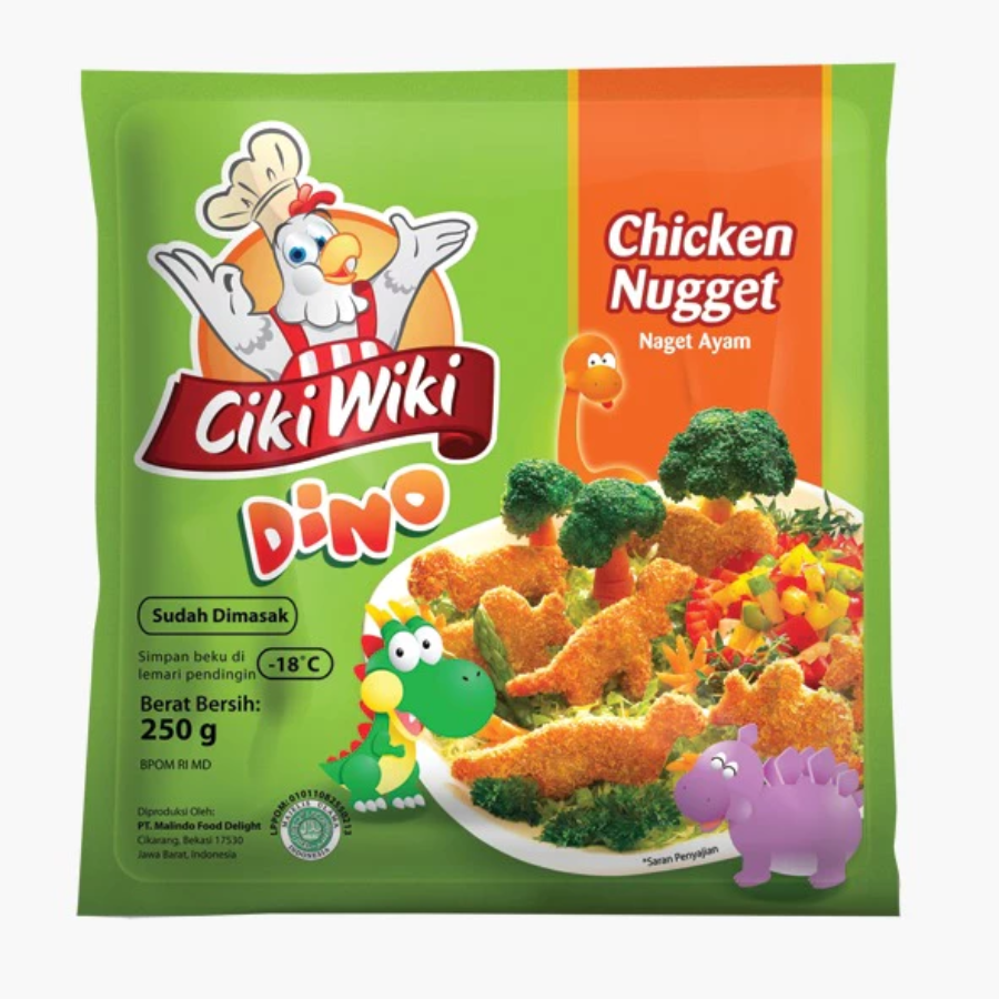 Ciki Wiki Dino Chicken Nugget 500g – Sesofoods