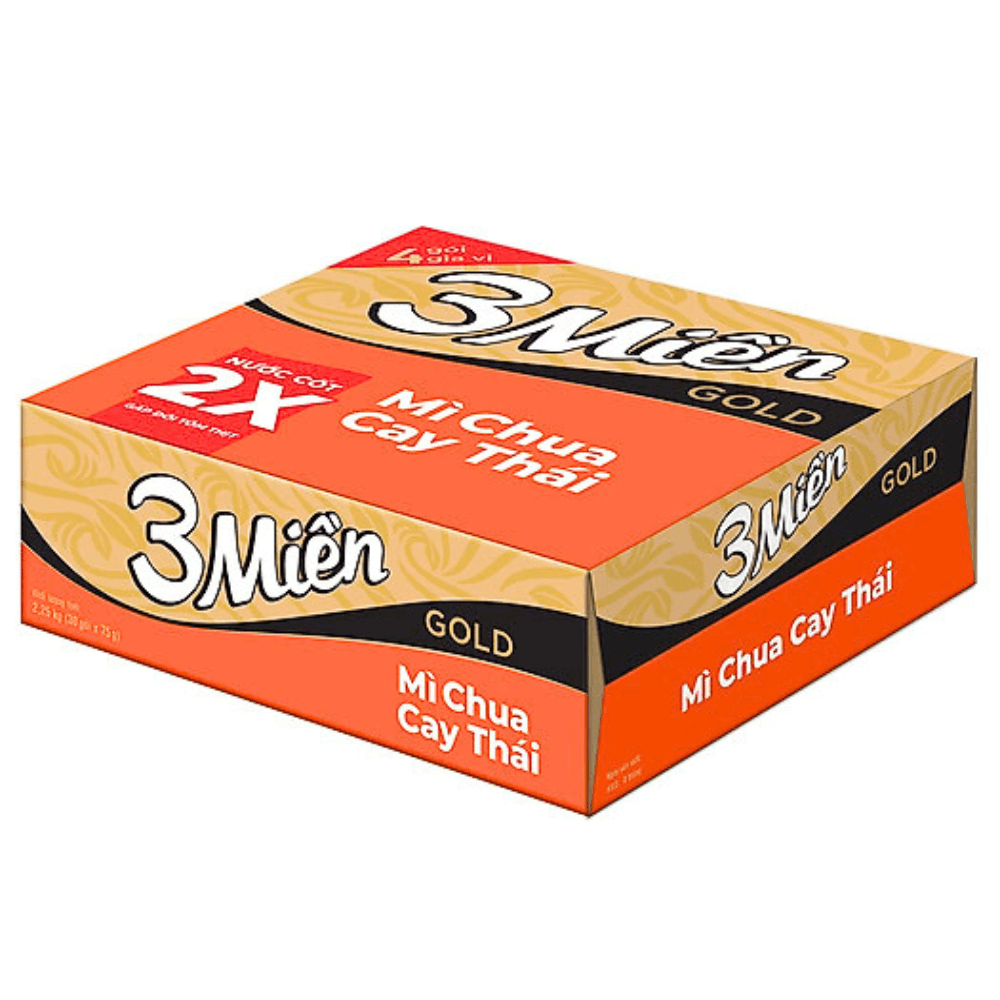 Mì 3 miền Tôm chua cay Thái