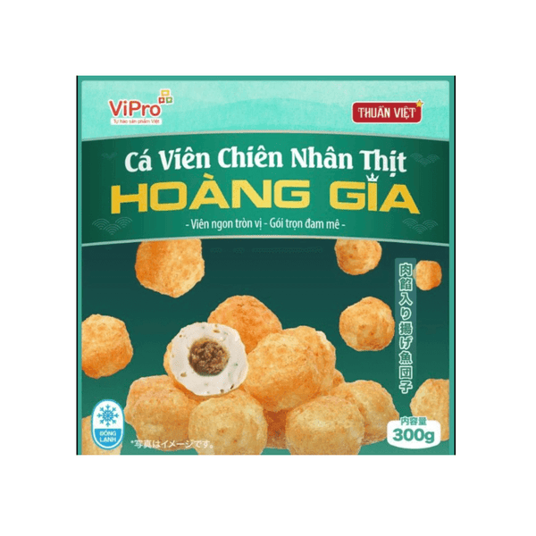 Cá Viên Chiên Nhân Thịt - Hoàng Gia 300g