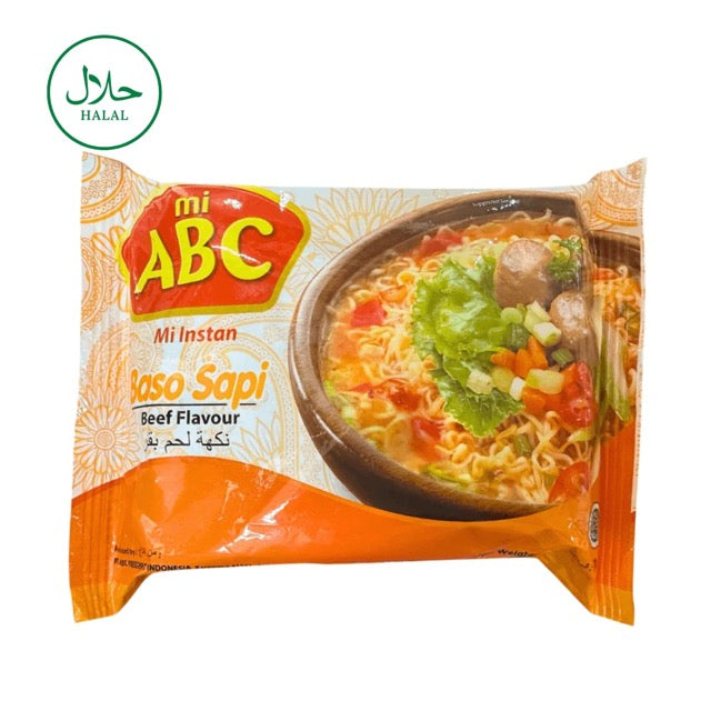 [Indo] Mi ABC Baso Sapi Beef Flavour 70g – Sesofoods