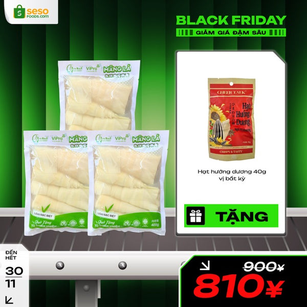 3 măng lá TẶNG 1 gói hướng dương CheerTalk 40g