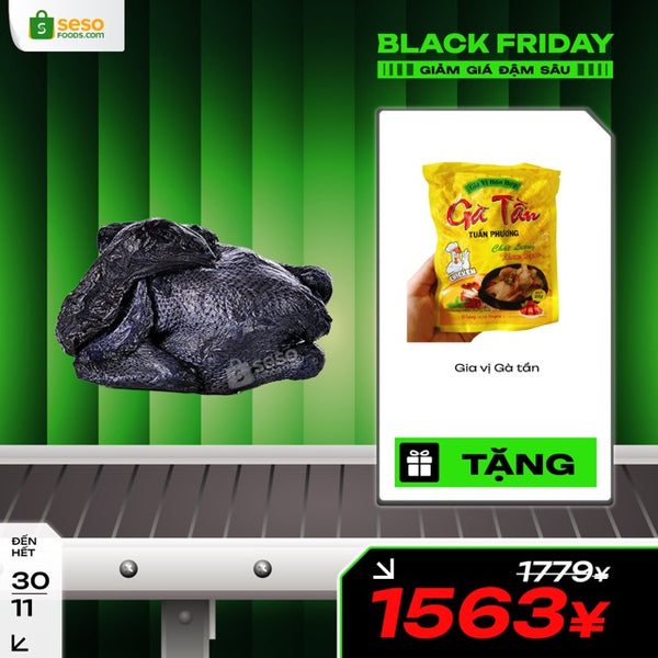 Gà ác TẶNG 1 gói gia vị gà tần