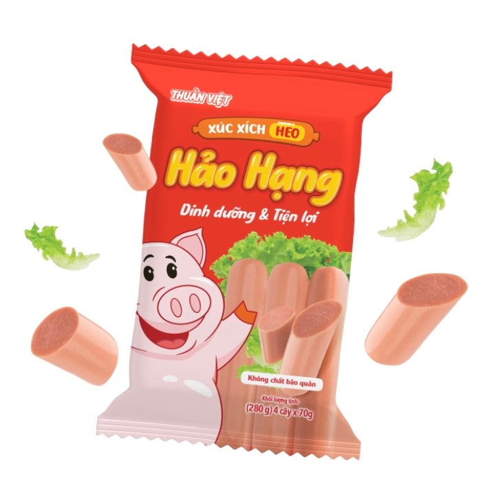 [Giá dùng thử] Xúc xích Heo ăn liền Hảo Hạng 280g