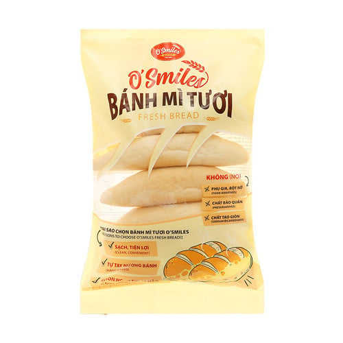 Bánh Mì tươi Việt Nam 5 cái (đông lạnh)