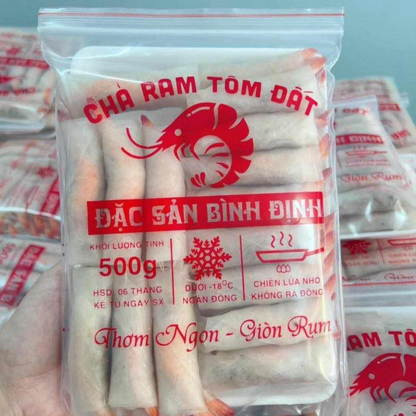 Chả ram tôm đất - Đặc sản Bình Định