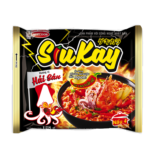 Mì SiuKay Acecook Hương vị Hải Sản