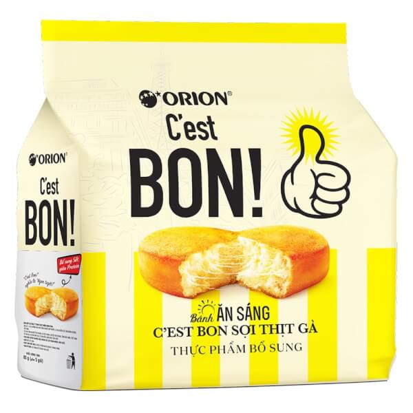 Bánh ăn sáng sợi thịt gà - ORION C'est Bon