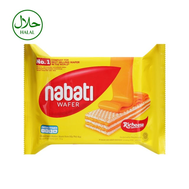 Bánh kem xốp Nabati gói 50g