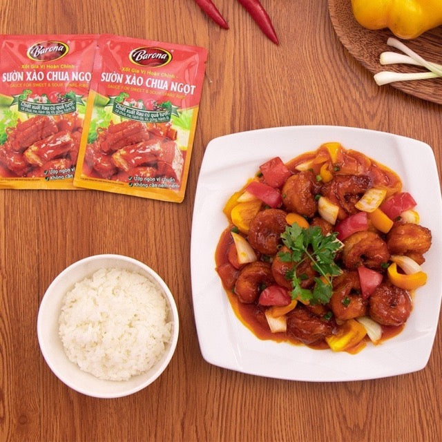 Xốt sườn xào chua ngọt Barona