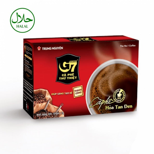 Kopi Hitam Instan G7 (Trung Nguyen) - 15 sachet kecil