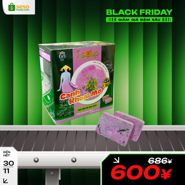 Canh Khoai mỡ chay i-soup