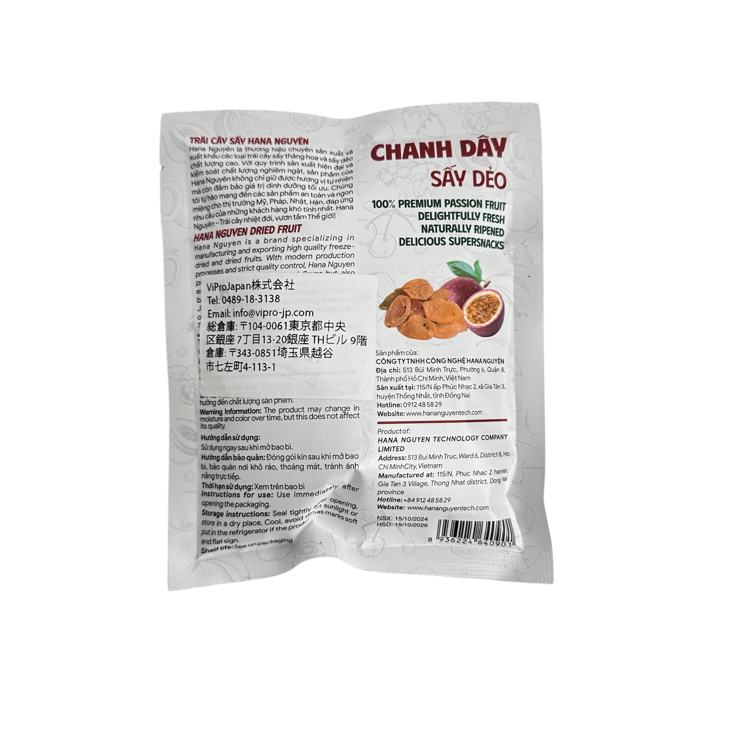 Chanh Dây Sấy Dẻo thăng hoa