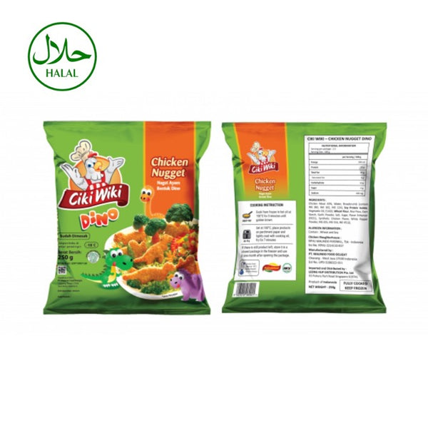 Ciki Wiki Dino Chicken Nugget 500g