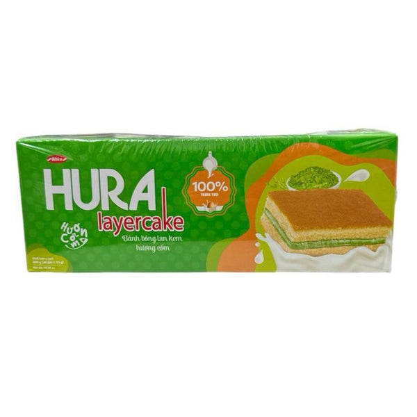Bánh Bông lan kem hương cốm Hura 20 chiếc