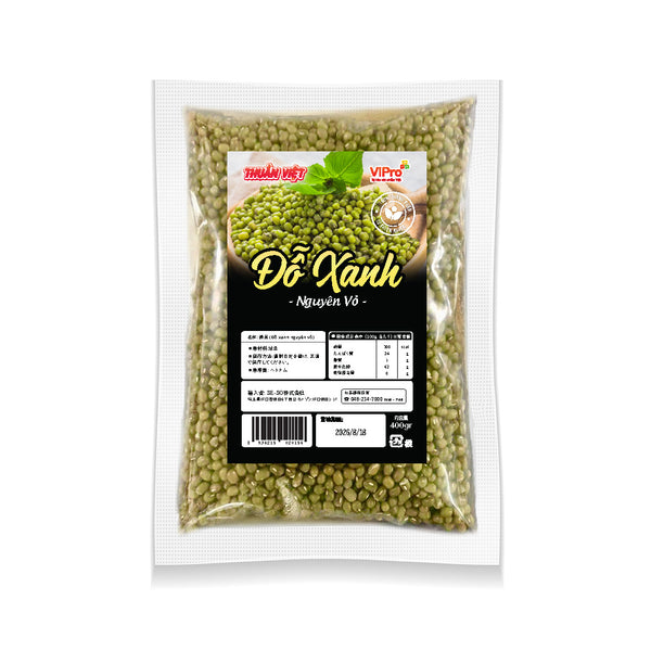 Đậu xanh nguyên vỏ Thuần Việt (400g)