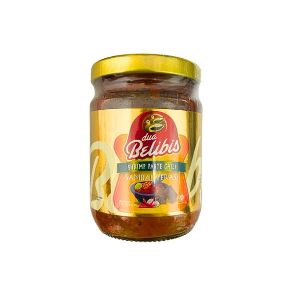 dua Belibis サンバルトラシ (エビ入りチリソース) (Dua Belibis Shrimp Paste Chili Sambal Terasi)