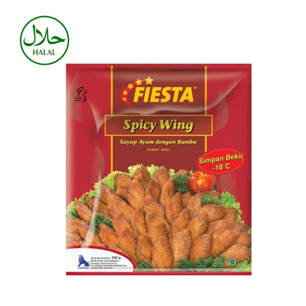 [Indo] Fiesta Spicy Wing Sayap Ayam dengan Bumbu 500g