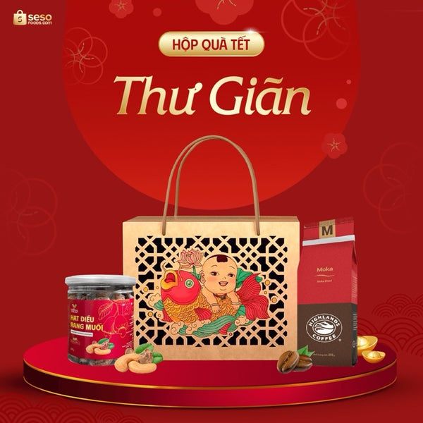 Hộp quà Tết  Đông Hồ - Thư Giãn