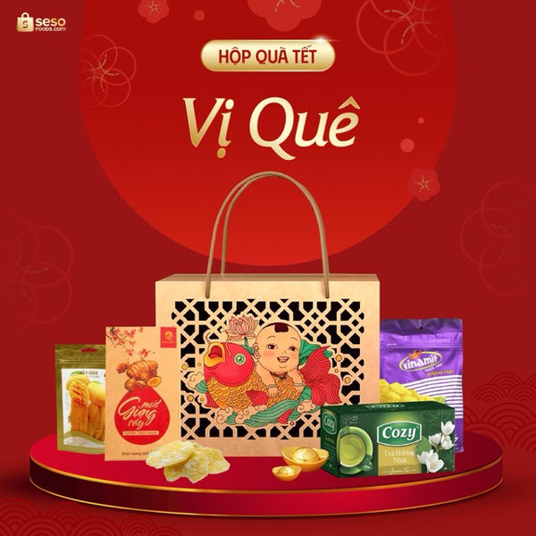 Hộp quà Tết Đông Hồ - Vị Quê