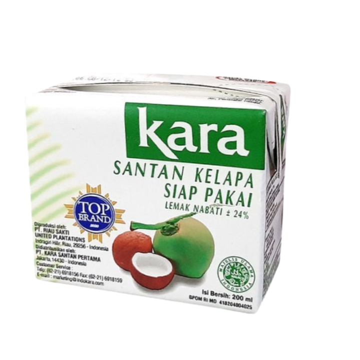 [Indo] KARA Santan Kelapa (Coconut Cream) 200 ml