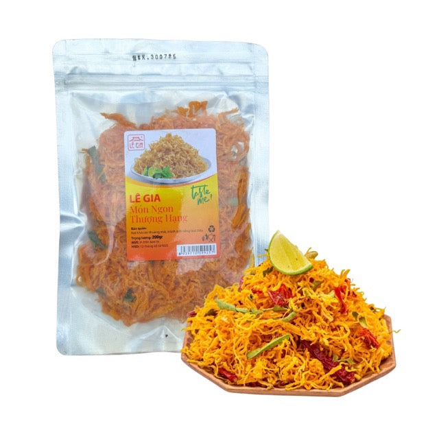 Khô gà lá chanh 200g