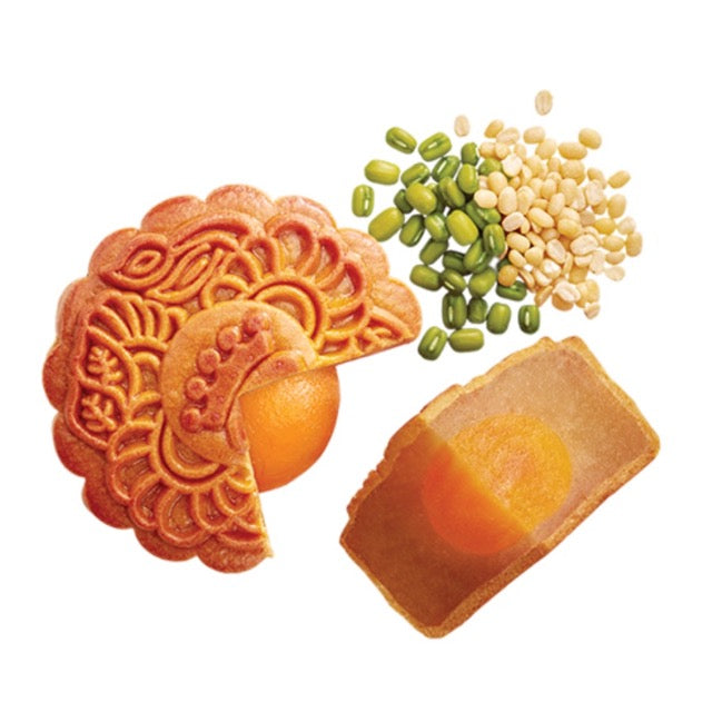 Bánh trung thu Kinh Đô - Nướng đậu xanh 1 trứng
