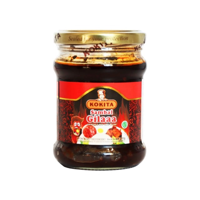 KOKITA Sambal Gilaaa (Extremely Hot Chili Relish)