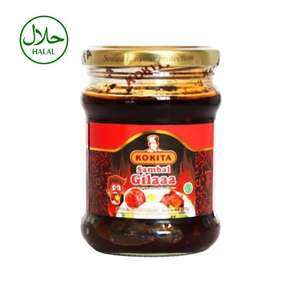 [Indo] KOKITA Sambal Gilaaa (Sambal Ekstrem Pedas) 200g