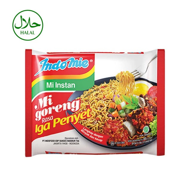 Indo mie - Mi Goreng Iga Penyet