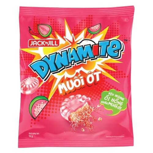 Kẹo Dynamite - muối ớt vị ổi hồng