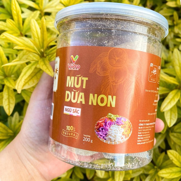 Mứt dừa non Ngũ sắc 200g