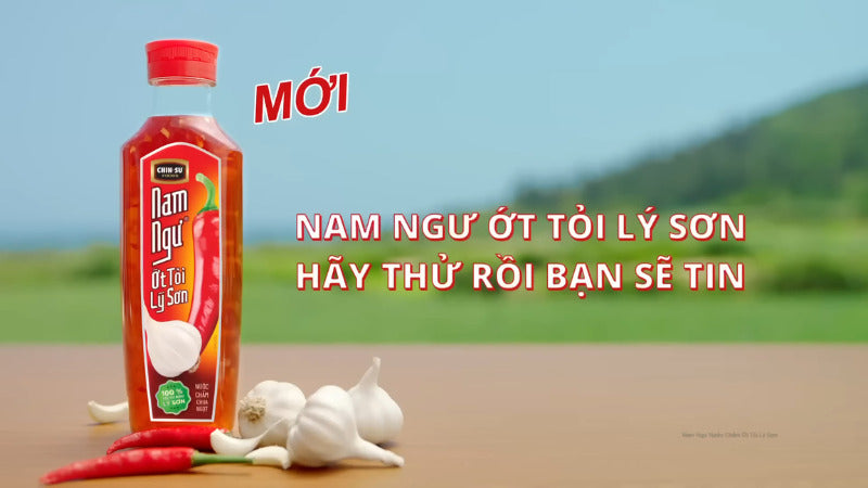 Nước mắm Nam Ngư ớt tỏi Lý Sơn