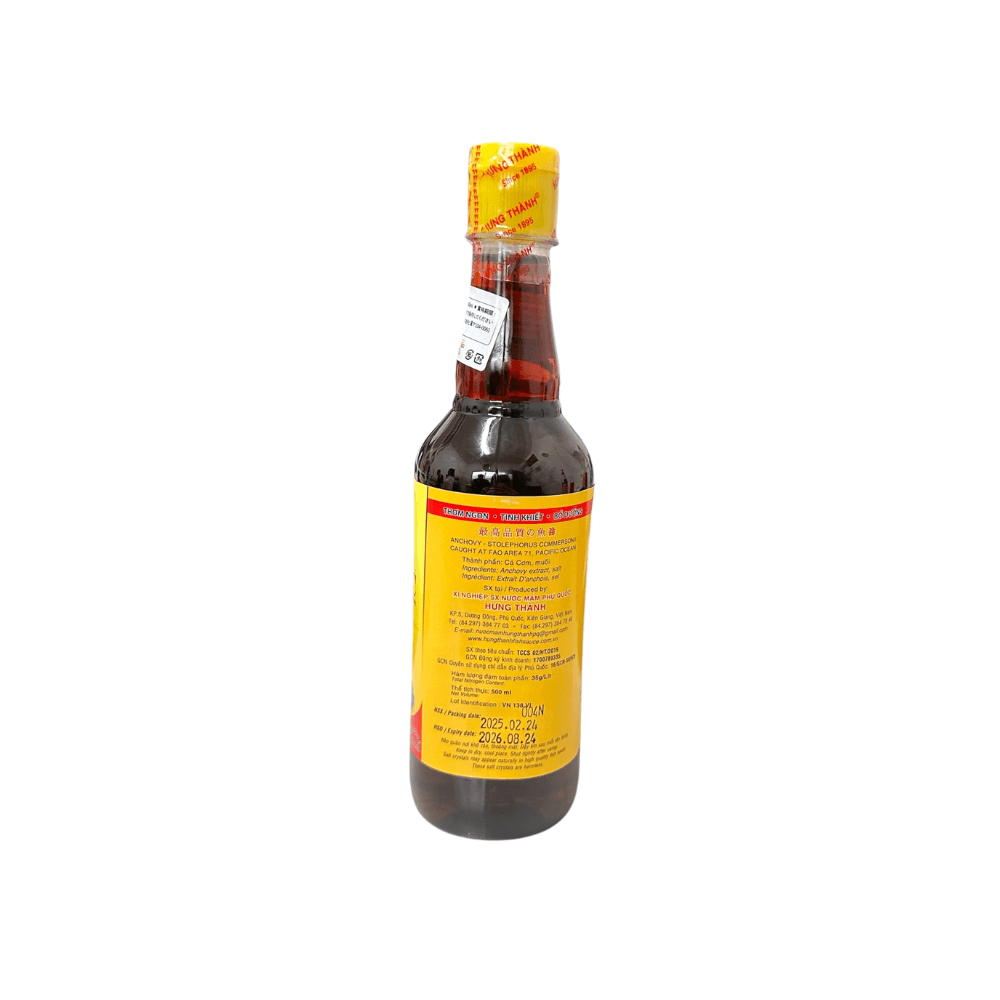 Nước mắm Phú Quốc Hưng Thành 35 độ đạm 500ml