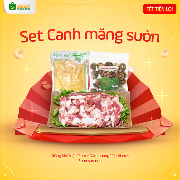 Set Canh măng sườn