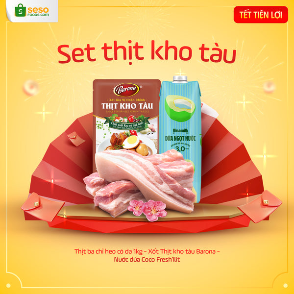 Paket Daging Babi Karamel Tahun Baru