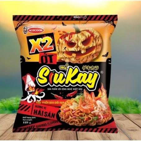 Mì SiuKay Acecook Hương vị Hải Sản x2