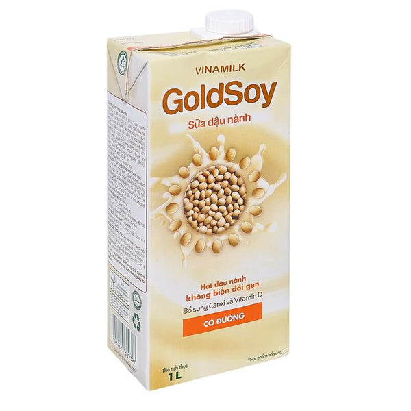 Sữa đậu nành Goldsoy- Vinamilk 1L