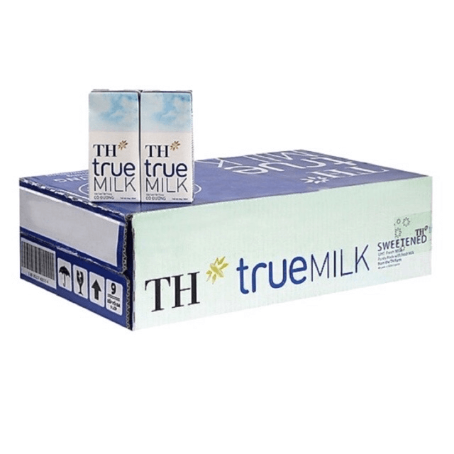 Sữa tươi TH True Milk nguyên chất 180ml