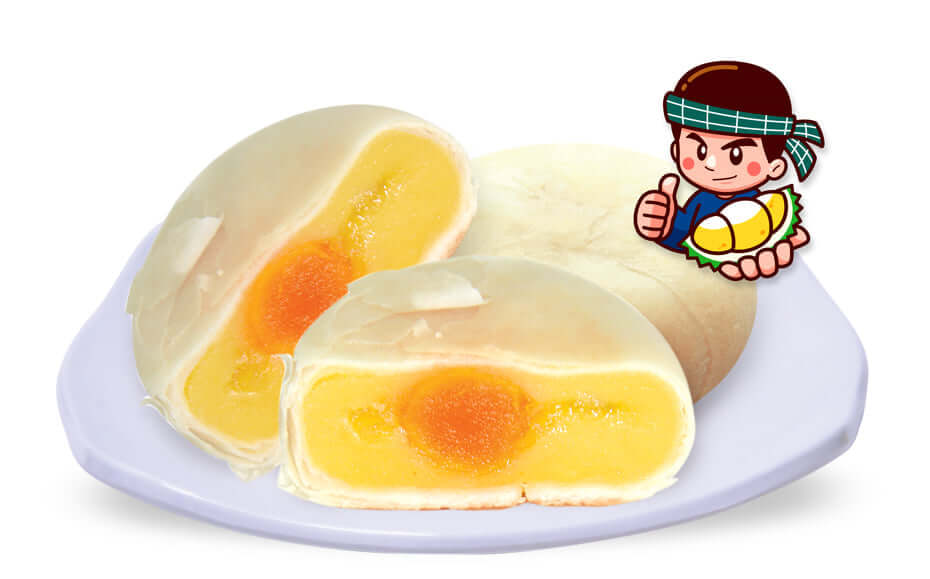 Bánh Pía đậu xanh Đặc Biệt 4 trứng muối- Thiên Sa( đỏ)