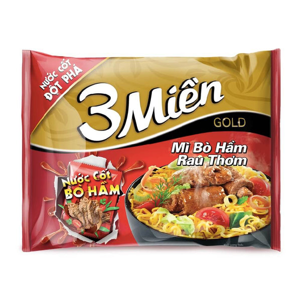 Mì 3 Miền GOLD Bò hầm rau thơm