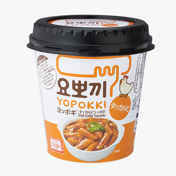 [Món Hàn] SALE: Bánh gạo Topokki ăn liền vị thịt nướng Hàn hộp タッカルビ味 140g(HSD:15/3)