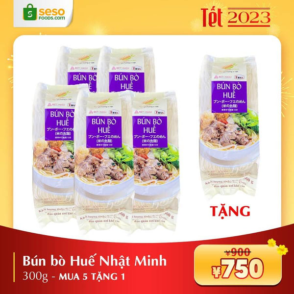 Bún Bò Huế Nhật Minh -Set mua 5 tặng 1