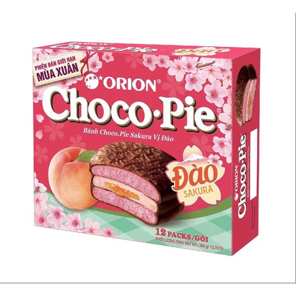Bánh ChocoPie Orion vị Đào