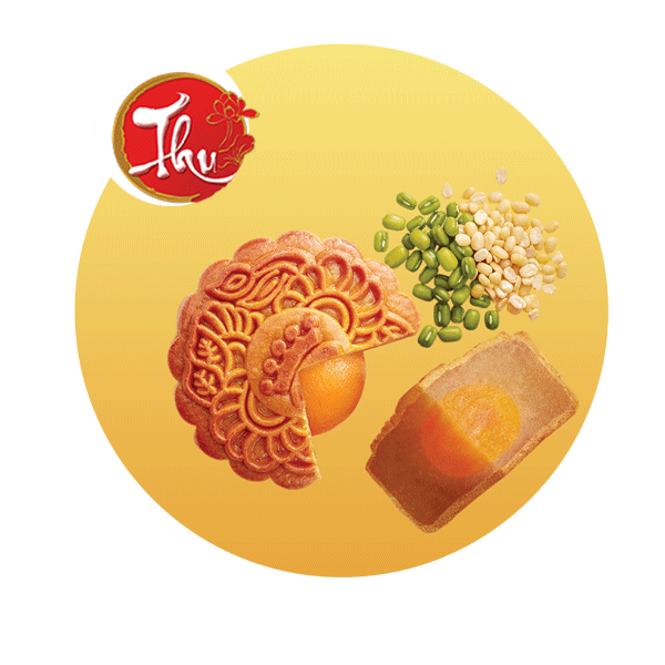 Bánh trung thu Kinh Đô - Nướng đậu xanh 1 trứng