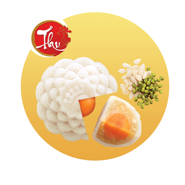 Bánh trung thu Kinh Đô - Dẻo đậu xanh 180g