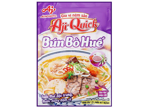 Gia vị nêm sẵn Ajiquick - Bún bò huế